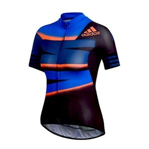 Adidas Adistar Cycling Biking Jersey Bike Top blue size S